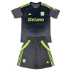 Conjunto Portero Aston Villa 2025-26 Negra - Niño